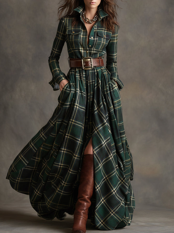 Kensington | Belted Maxi Dress