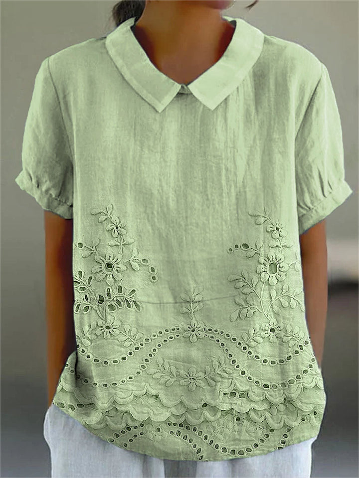 Elena | Linen Blouse