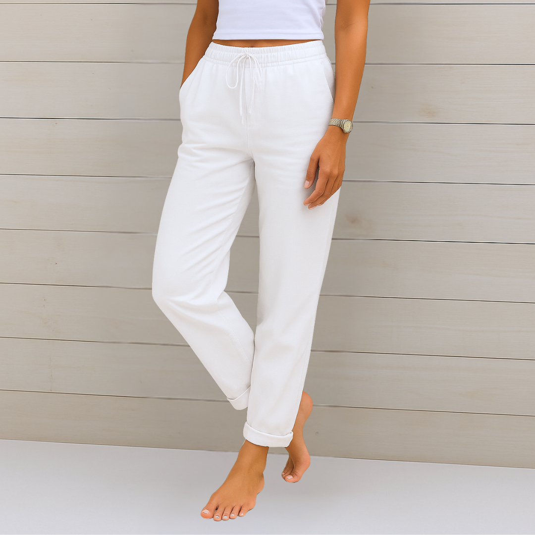 Madeline | Relaxed Drawstring Ankle Pants