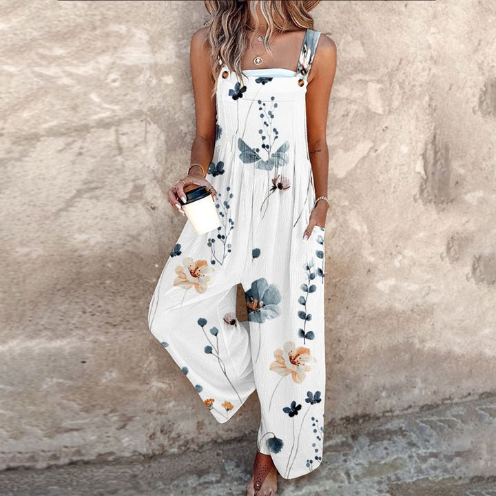 Effortless Comfort Printed Overalls
