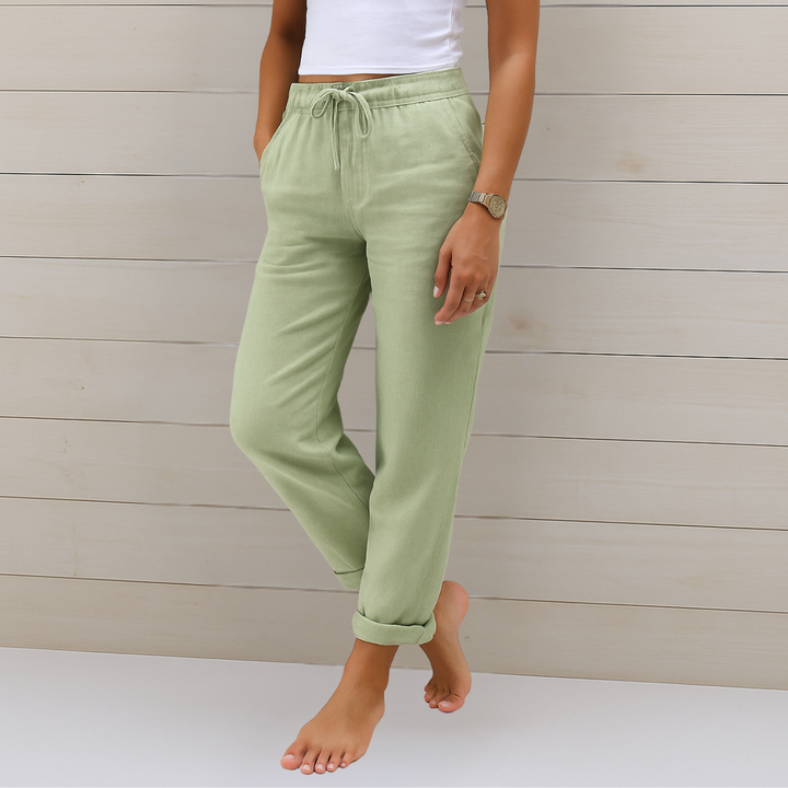 Madeline | Relaxed Drawstring Ankle Pants