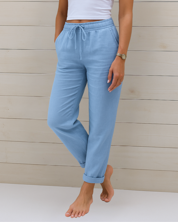 Madeline | Relaxed Drawstring Ankle Pants