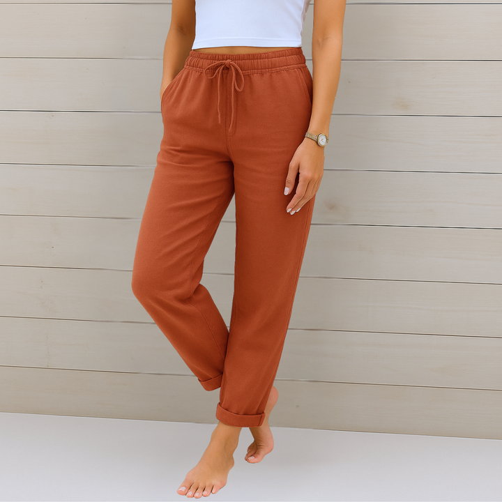 Madeline | Relaxed Drawstring Ankle Pants
