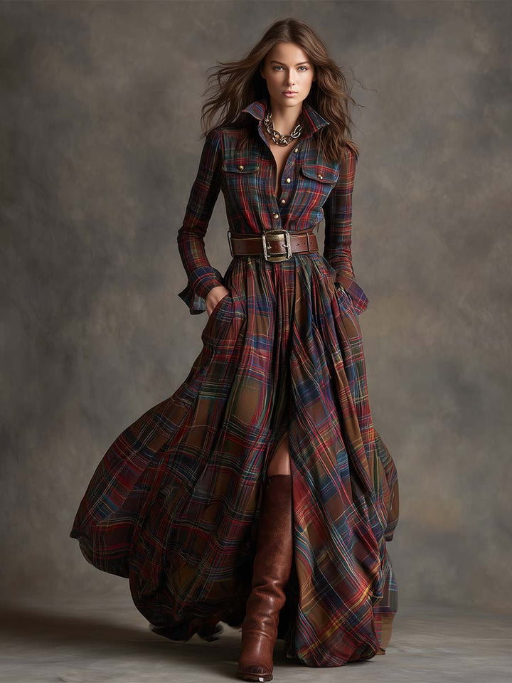 Kensington | Belted Maxi Dress
