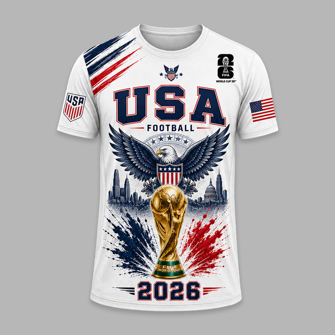 United States World Cup 2026 Premium T-Shirt PVT011 - Backyournation - Proud Nation Gear