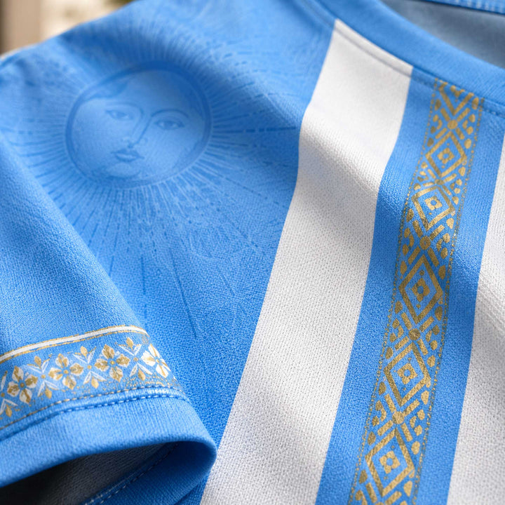 Argentina World Cup 2026 Heritage Women V-neck Shirt - Backyournation - Proud Nation Gear