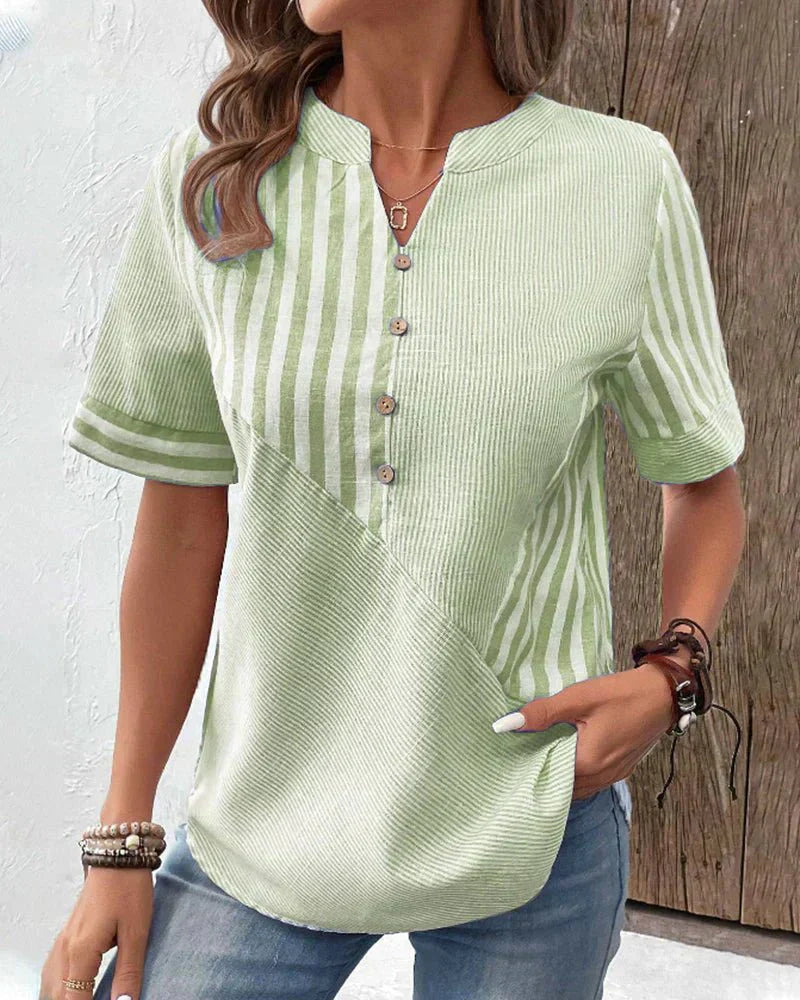 Hampton | Stripe Blouse