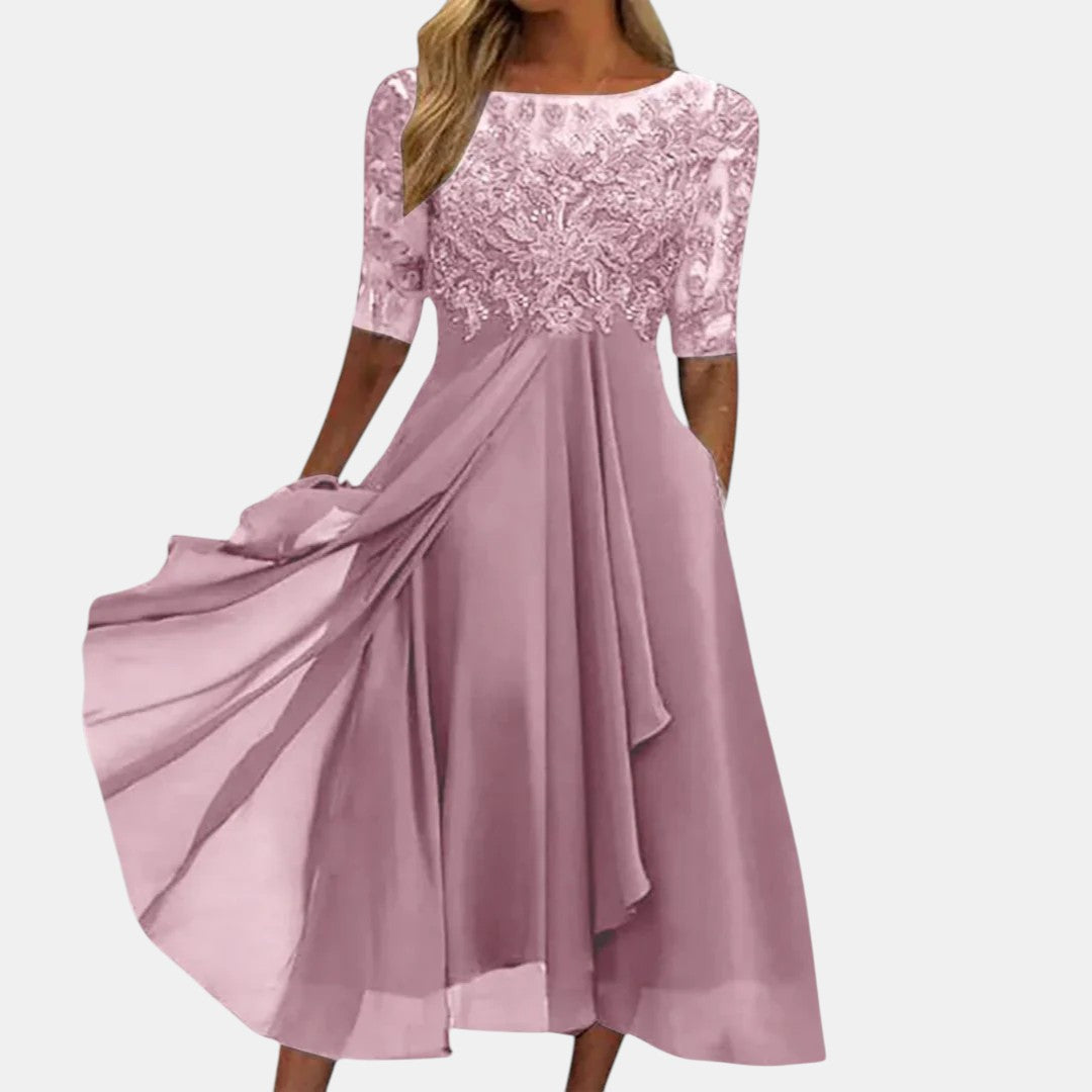 Fiona | Elegant Lace Dress