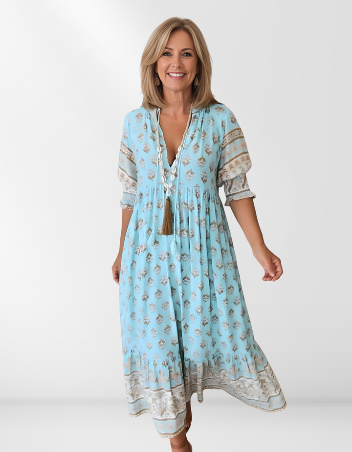 Rosalie | Floral Midi Dress