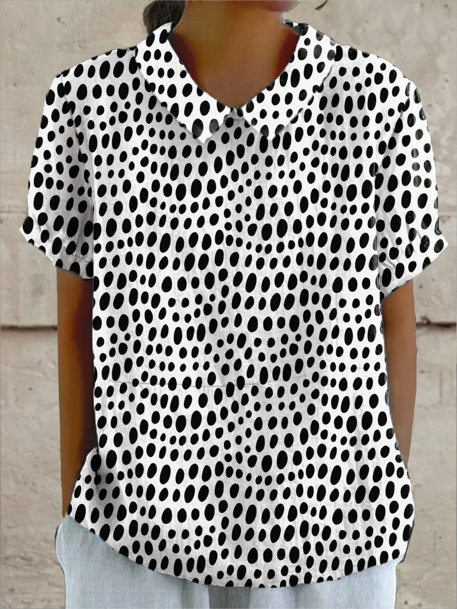 Maria | Polka Dot Shirt