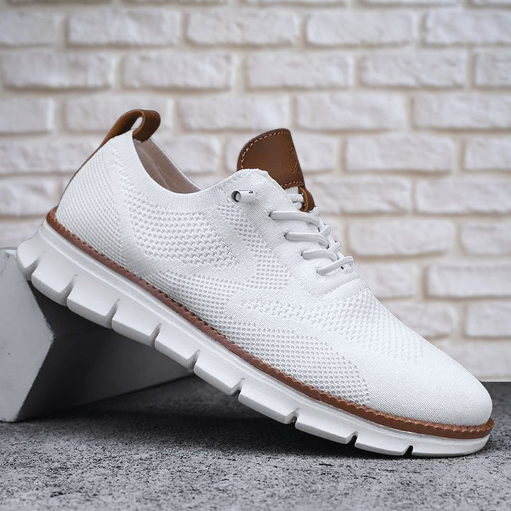 LightWalk Breathable Shoes: White