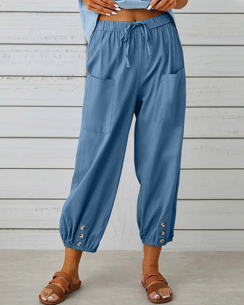 Amelia | Utility Pocket Jogger Pants