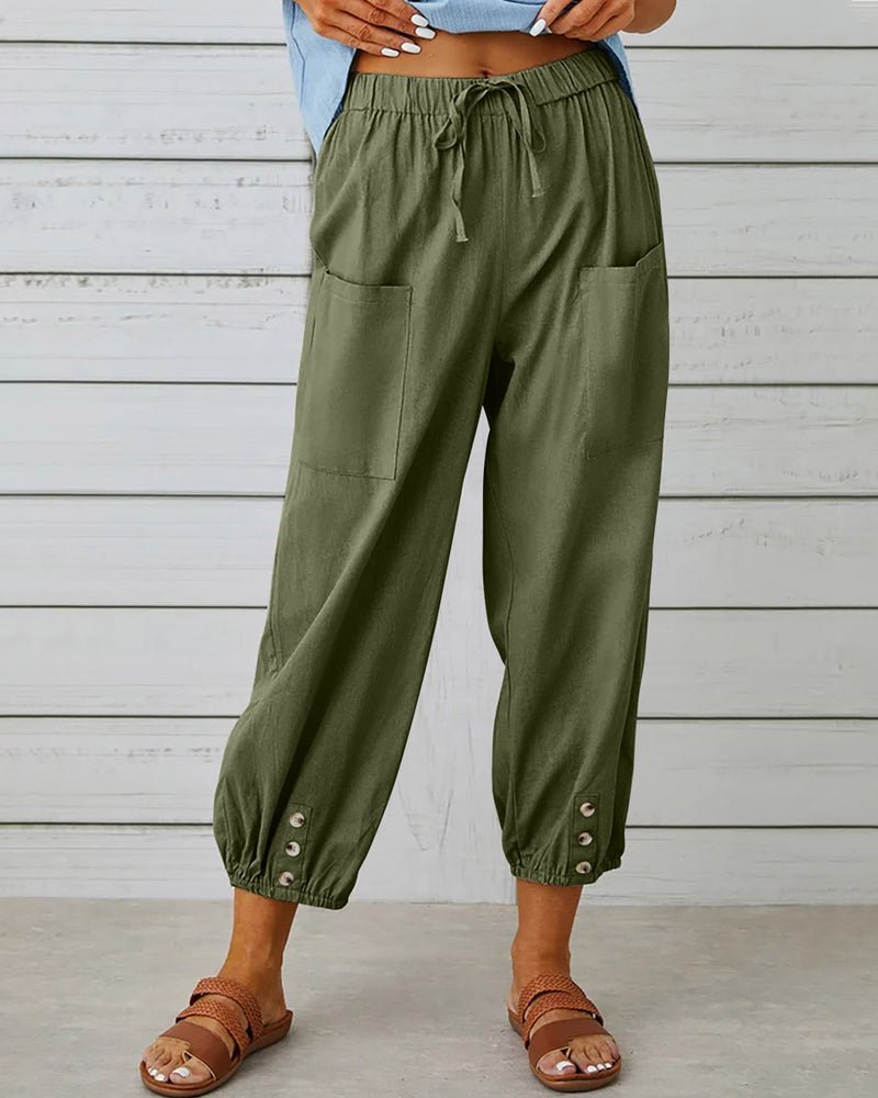Amelia | Utility Pocket Jogger Pants