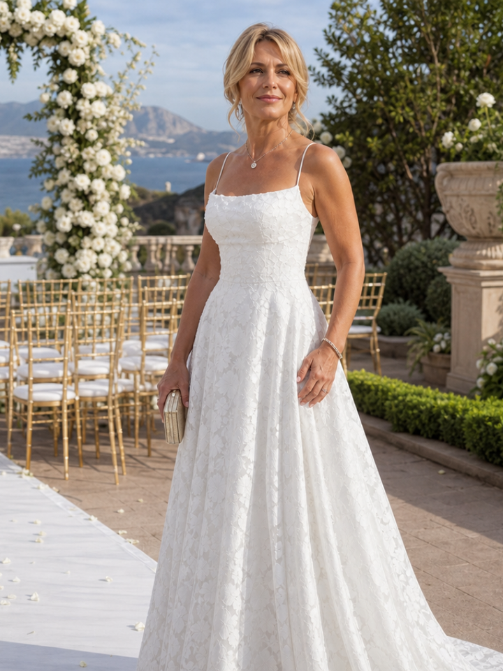 Valenne | Spaghetti Strap Full Lace Maxi Dress