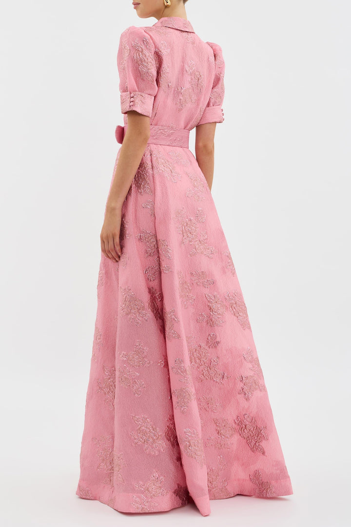 Ariel | Dress with Short Puff Sleeves