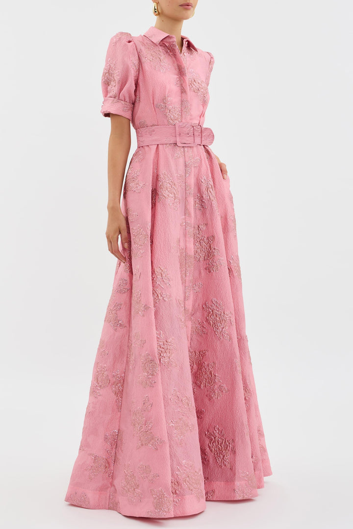 Ariel | Dress with Short Puff Sleeves