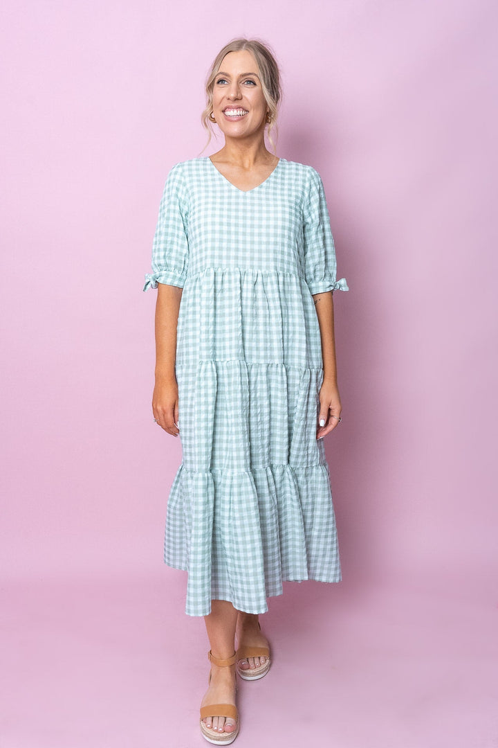 Elowen | Sage Maxi Dress
