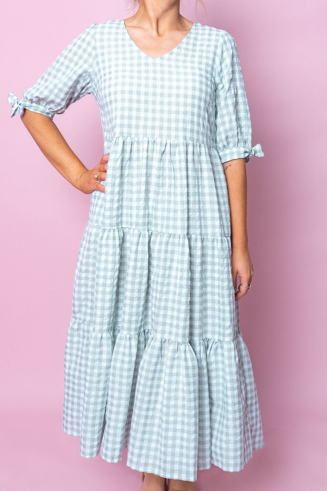 Elowen | Sage Maxi Dress