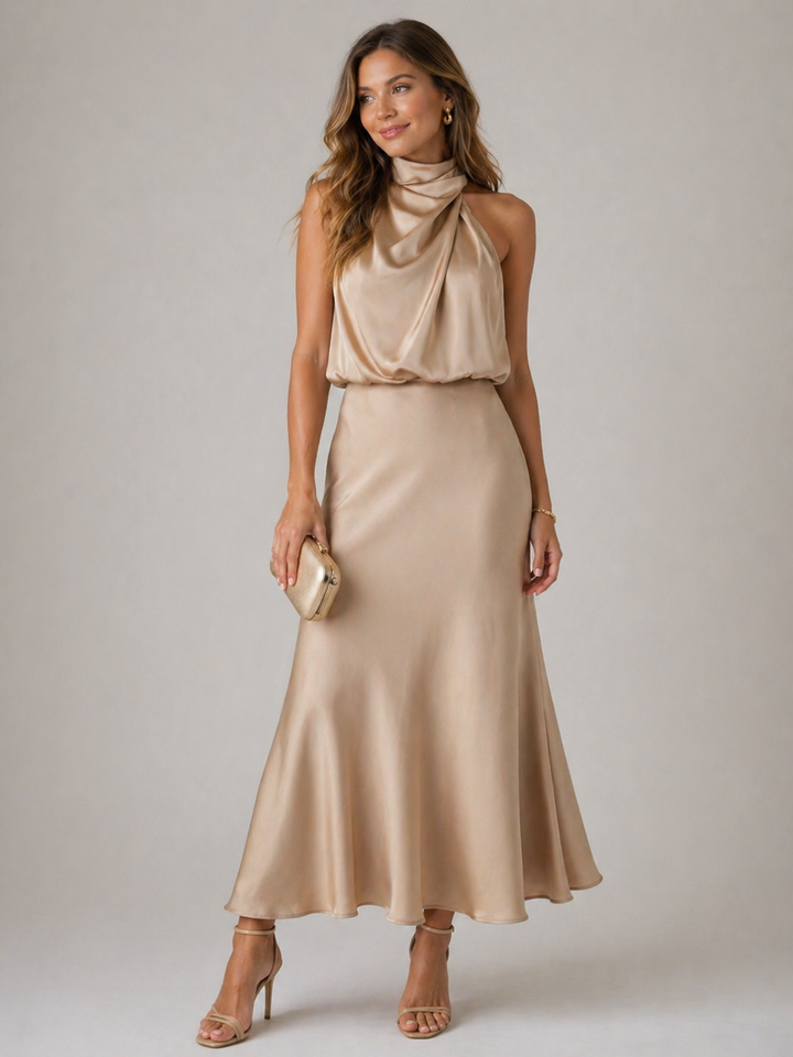 Ellis & Johnson™  | Draped Dress