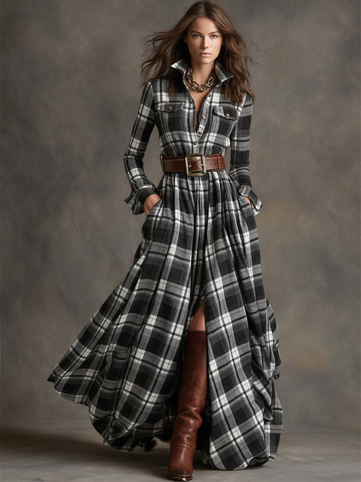 Kensington | Belted Maxi Dress