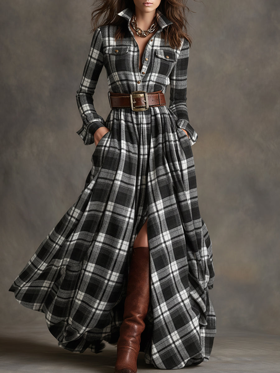 Kensington | Belted Maxi Dress