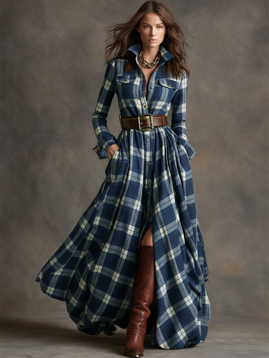 Kensington | Belted Maxi Dress