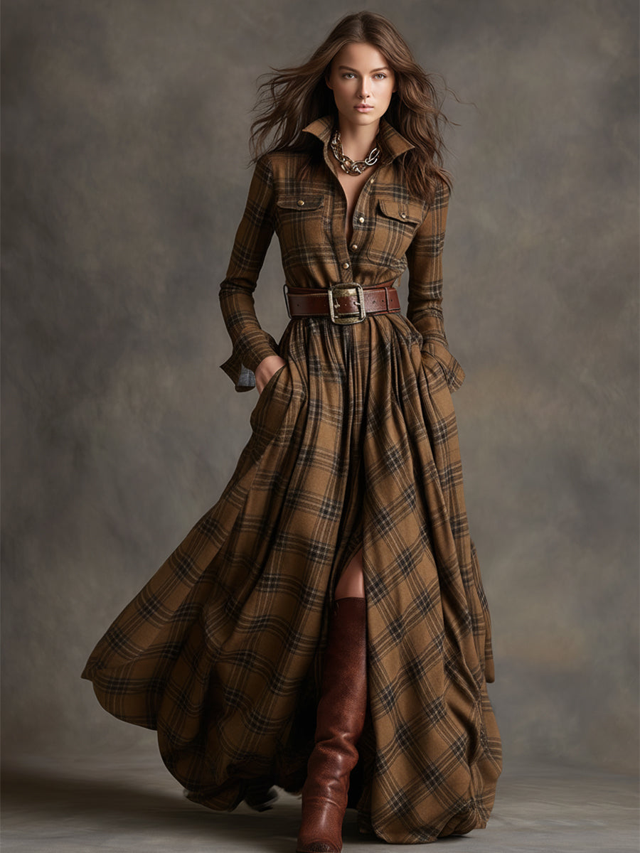 Kensington | Belted Maxi Dress