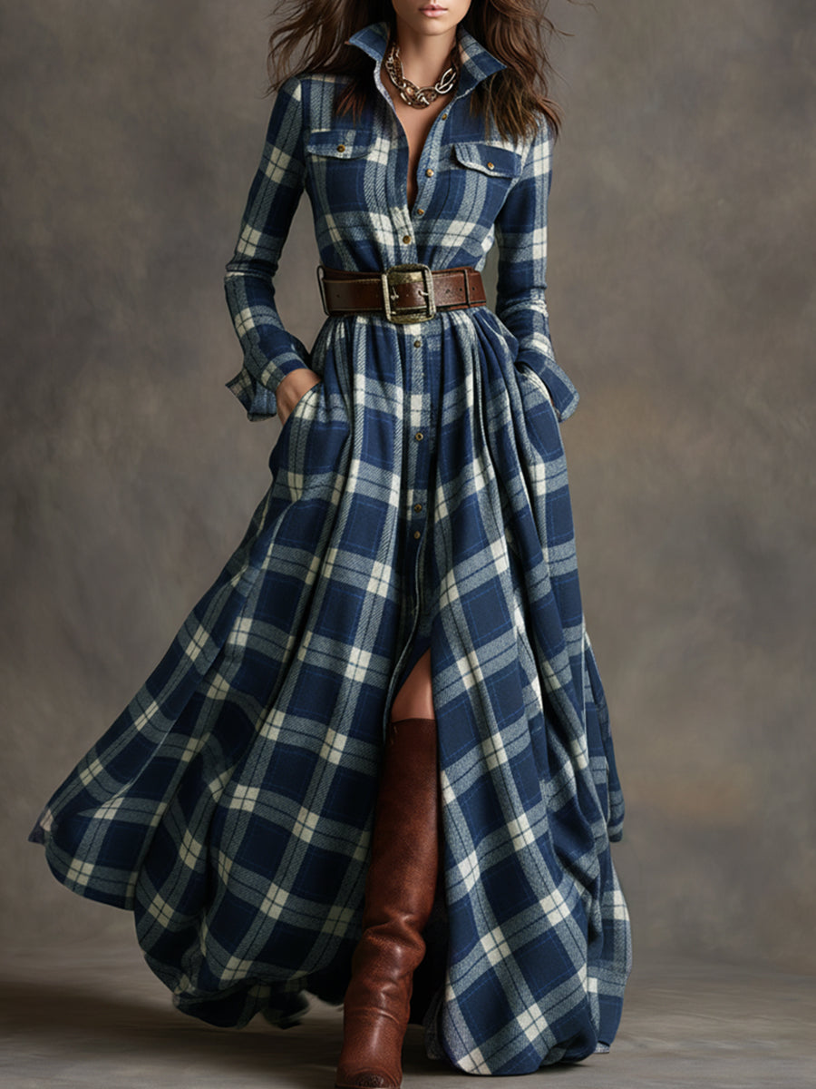 Kensington | Belted Maxi Dress