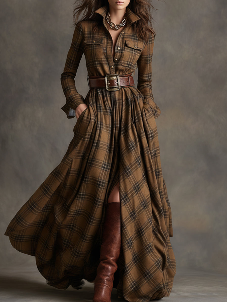 Kensington | Belted Maxi Dress