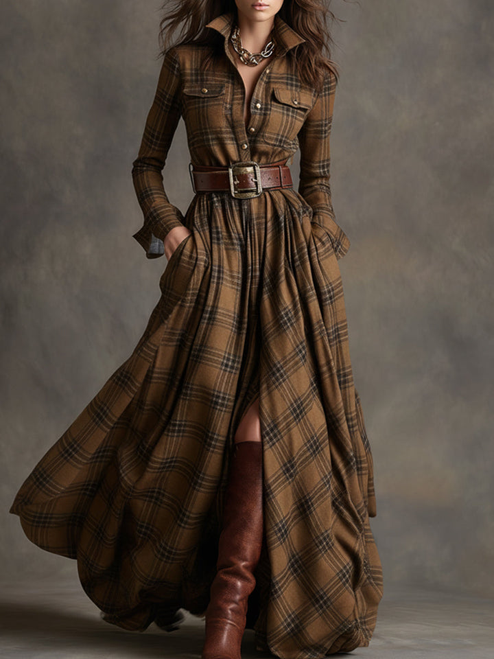 Kensington | Belted Maxi Dress