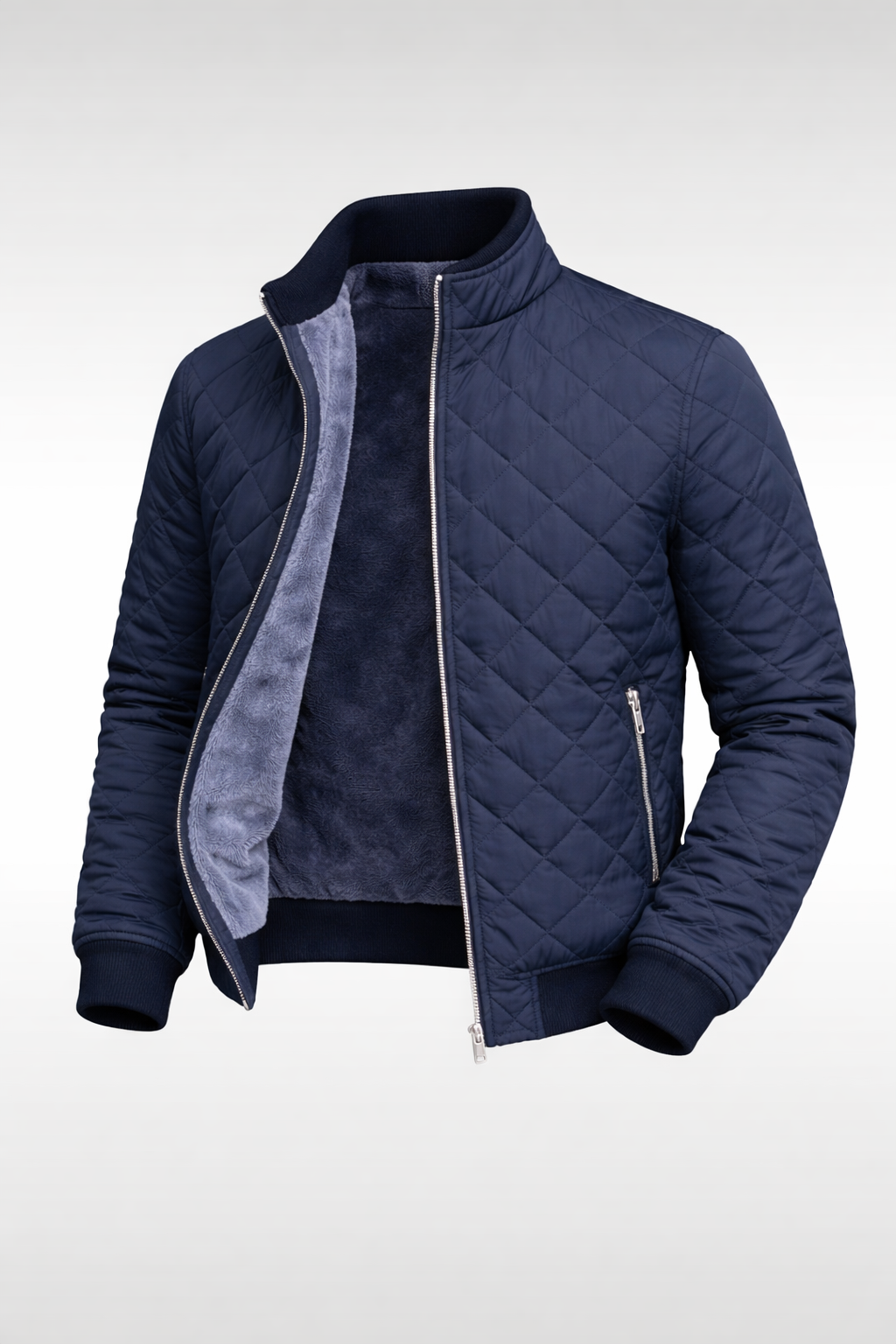 Hayes | Refined Quilted Zip Jacket