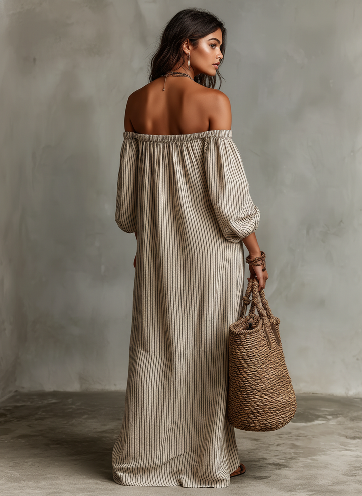 Mabel | Off Shoulder Maxi Dress