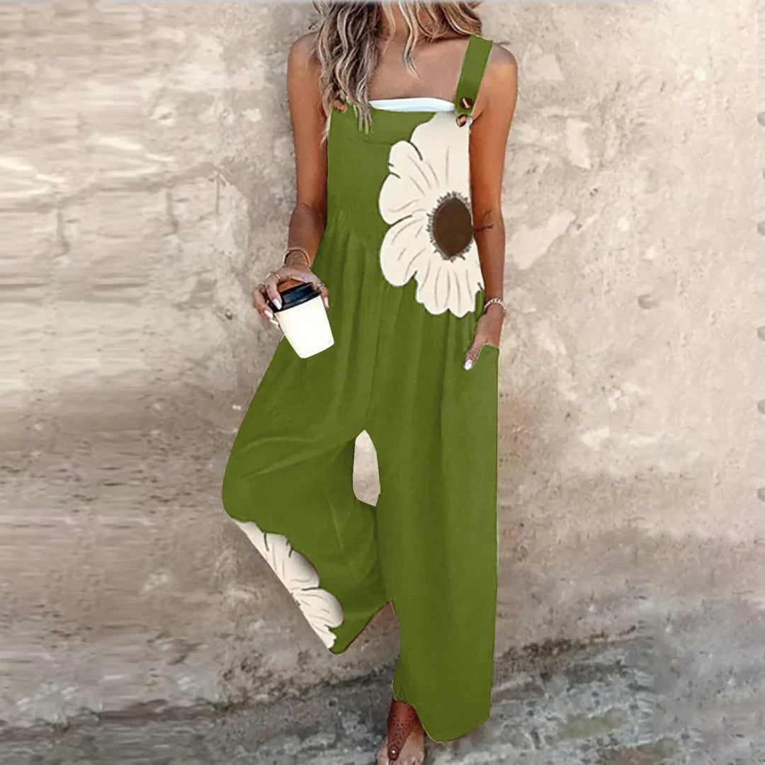 Effortless Comfort Printed Overalls