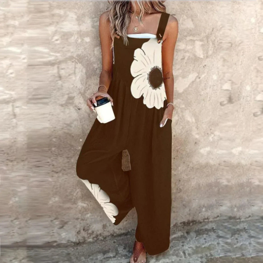 Effortless Comfort Printed Overalls