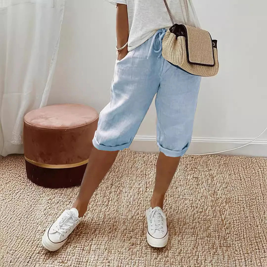 Savannah | Breezy Drawstring Summer Shorts