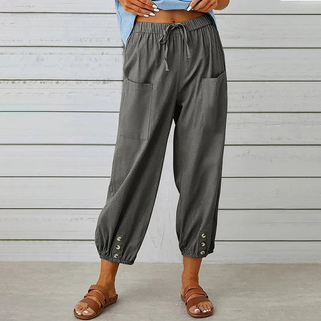 Amelia | Casual Pocket Pants