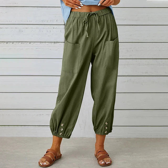 Amelia | Casual Pocket Pants
