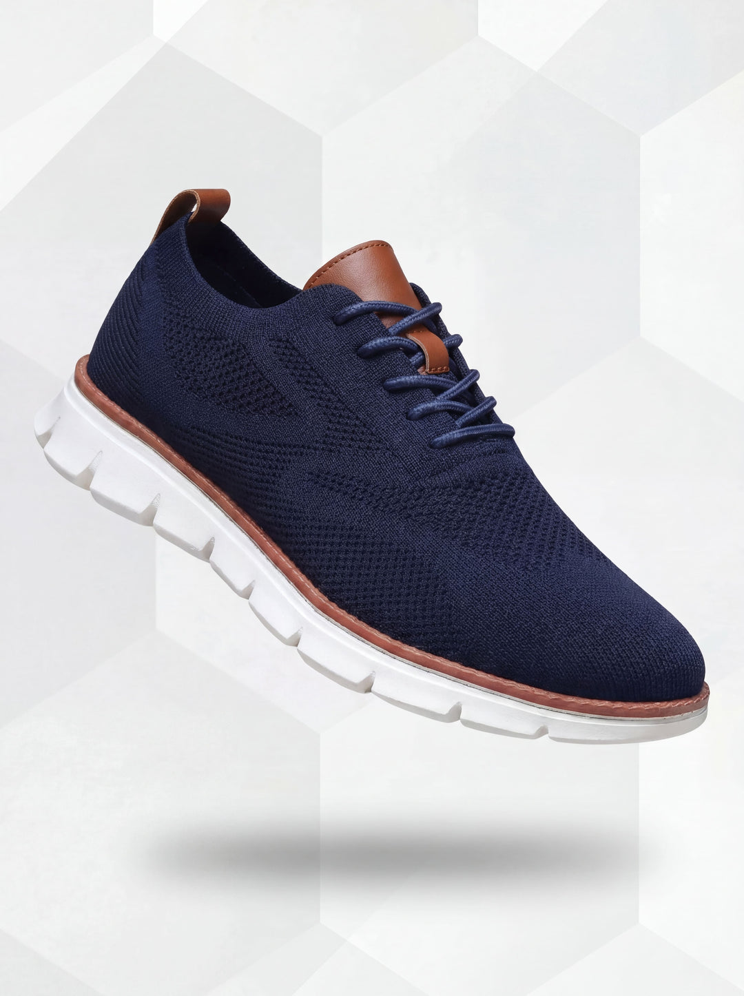 LightWalk Breathable Shoes: Navy Blue