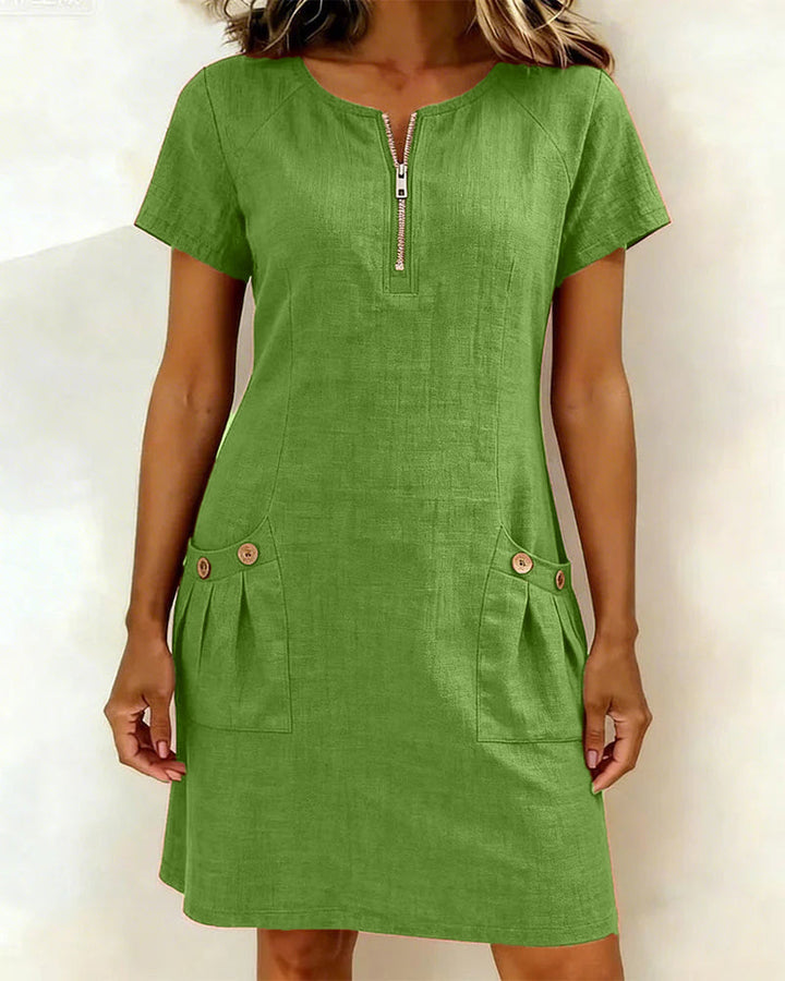 Lina™ Dress — Natural Elegance for Everyday