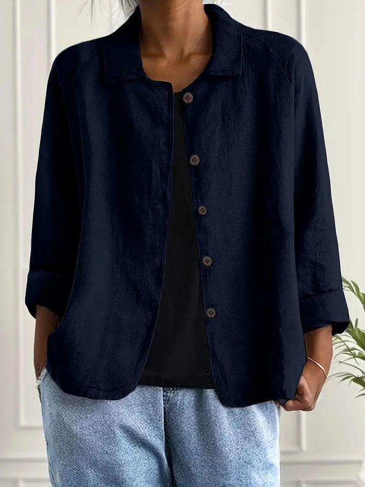 Thessa™ | Classic Long Sleeve Top