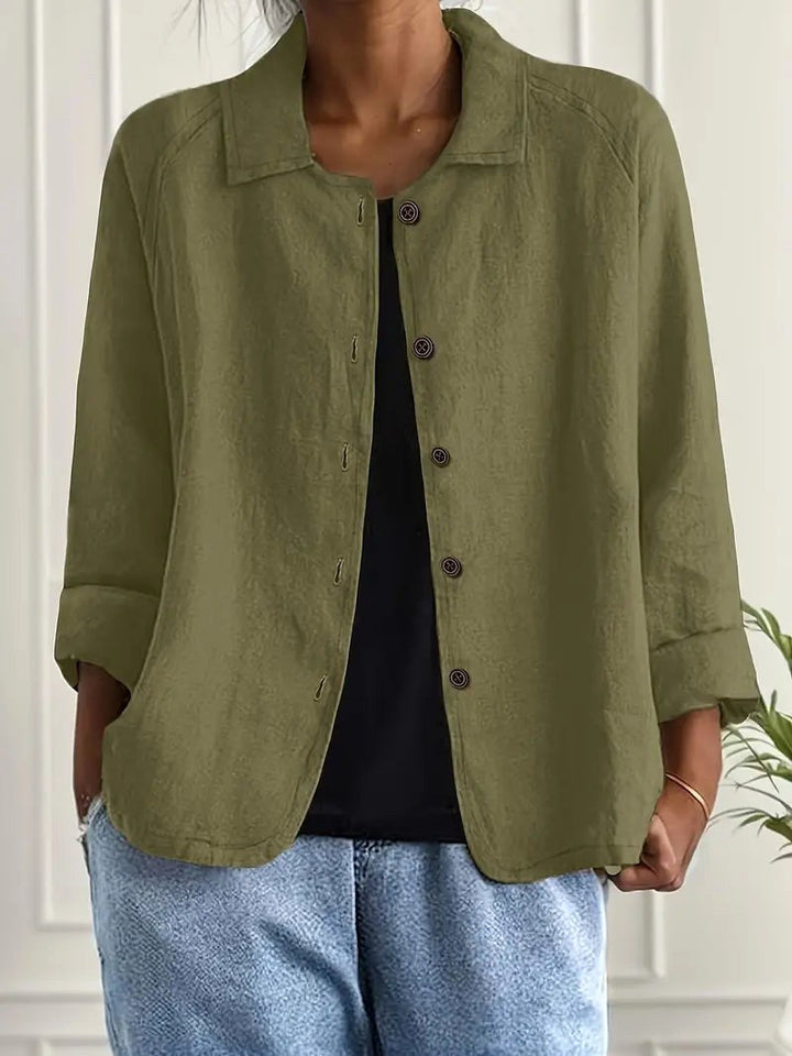 Thessa™ | Classic Long Sleeve Top