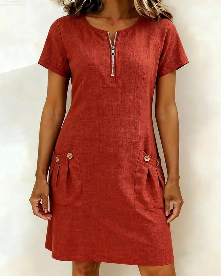 Lina™ Dress — Natural Elegance for Everyday