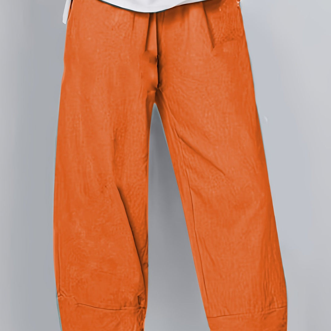Sienna | Asymmetric Hem Relaxed Pants