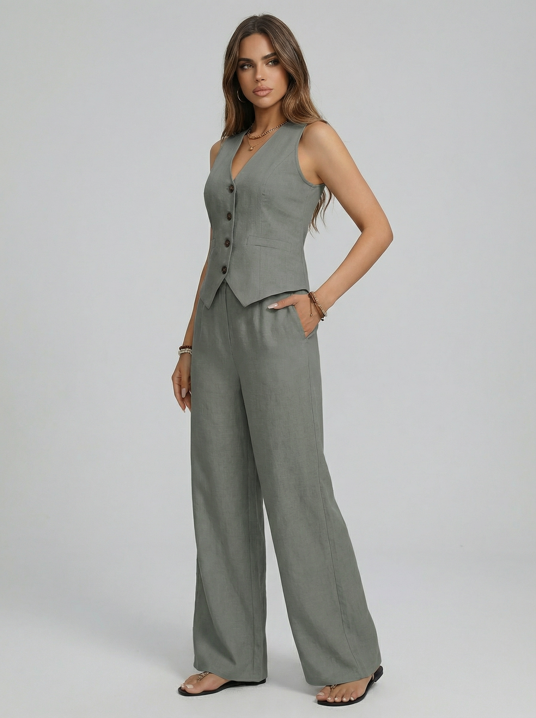 Sofía | Waistcoat + Trousers Set (Free Gift)
