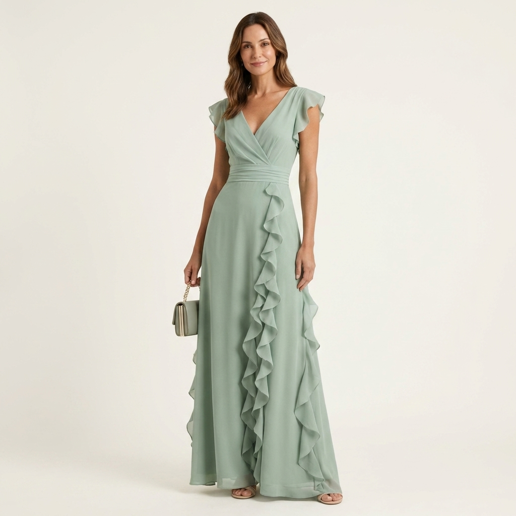Victoria | Flattering Wrap Maxi Dress