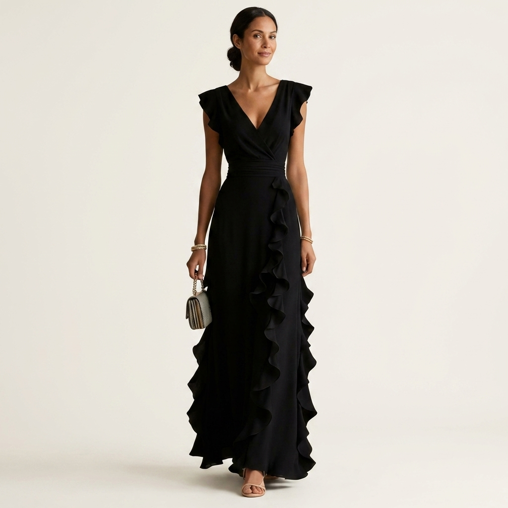 Victoria | Flattering Wrap Maxi Dress