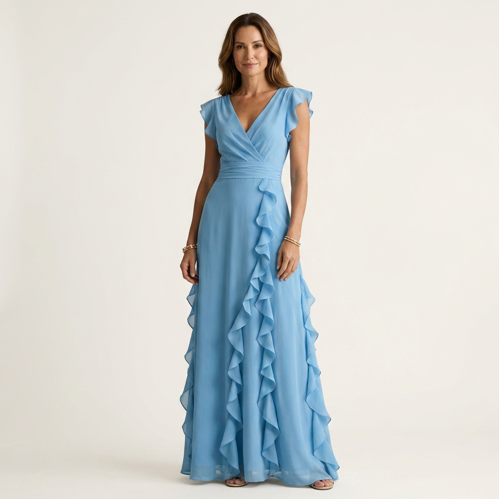 Victoria | Flattering Wrap Maxi Dress