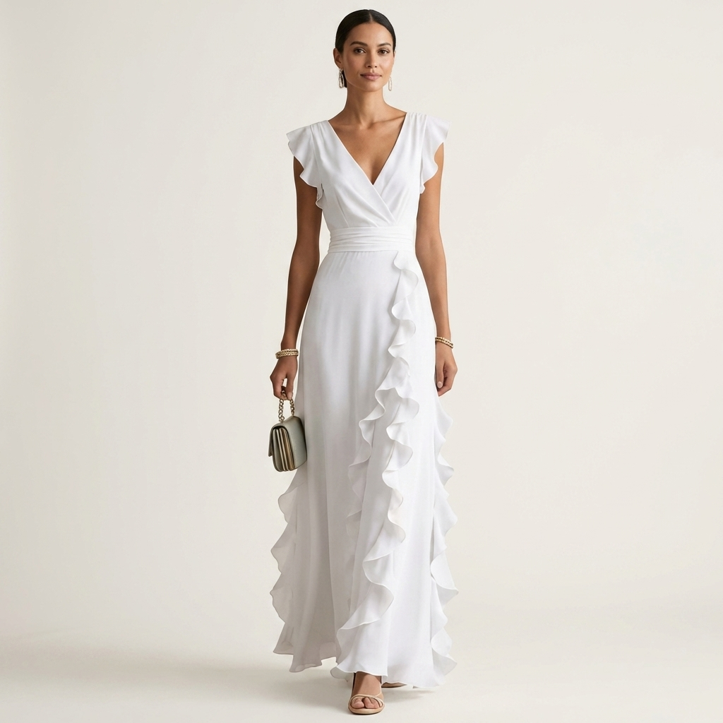 Victoria | Flattering Wrap Maxi Dress