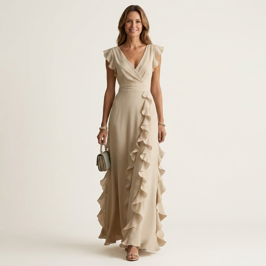 Victoria | Flattering Wrap Maxi Dress