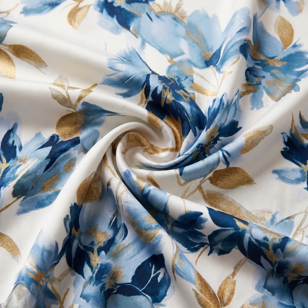 Ellis & Johnson | Floral Wrap Waist Midi Dress